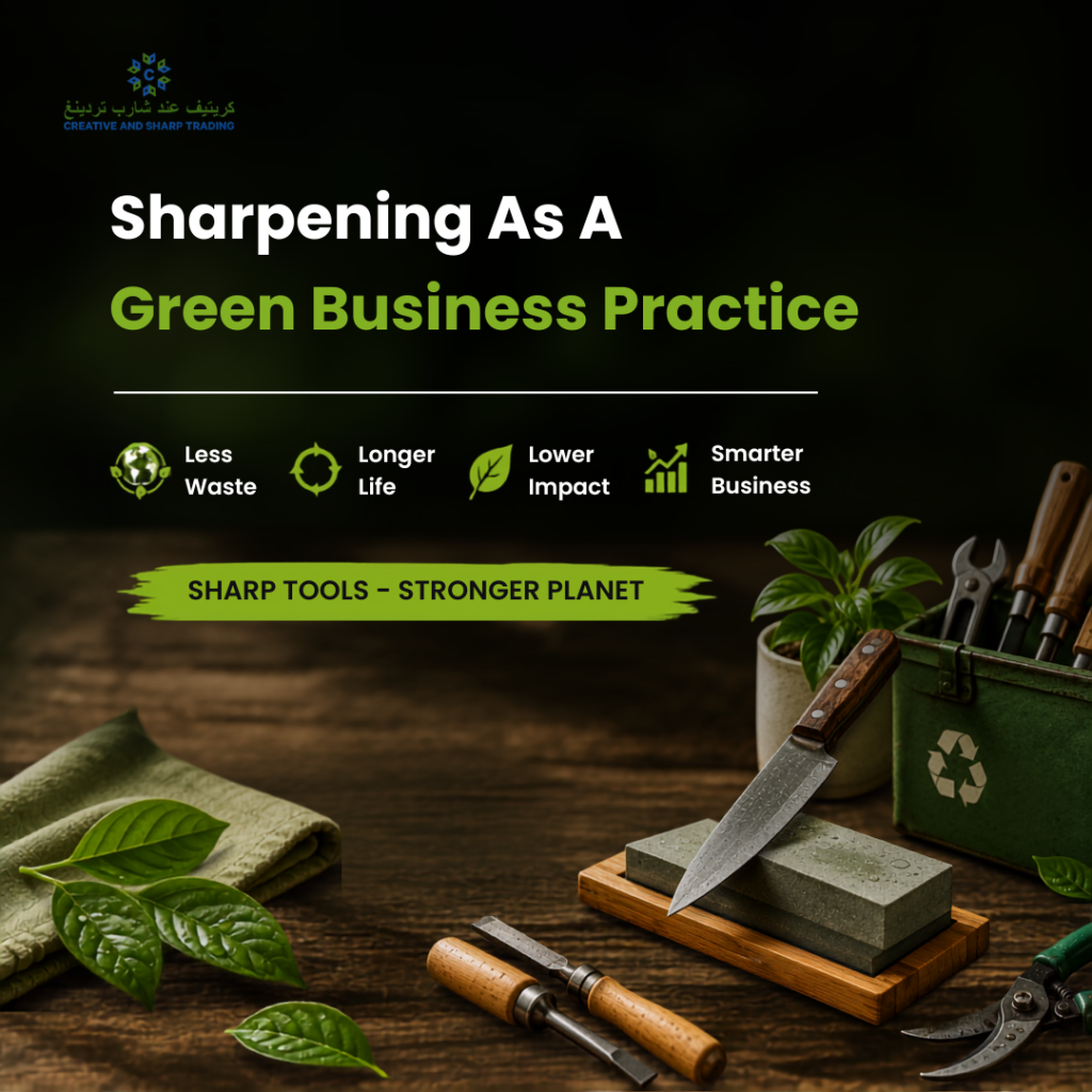 Sharpening As A Green Business Practice